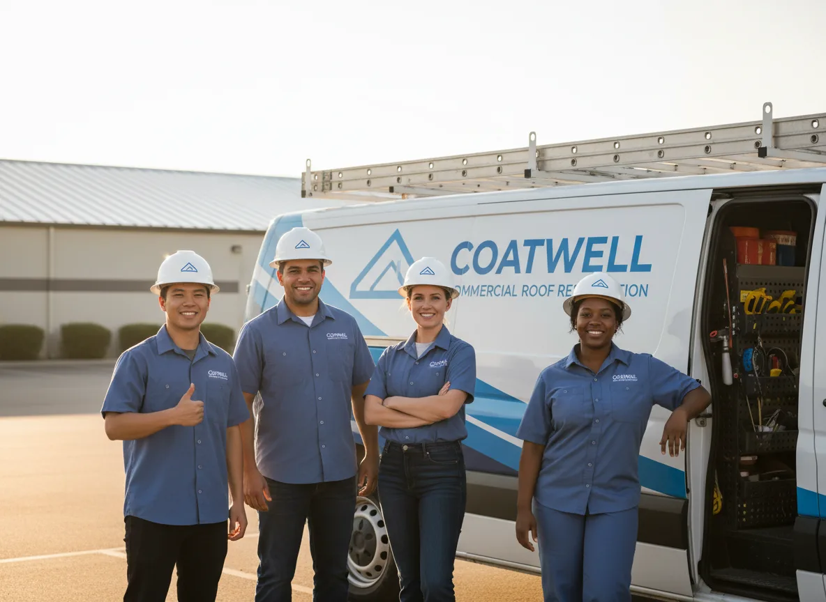Commercial roof coating company in Portland, ND